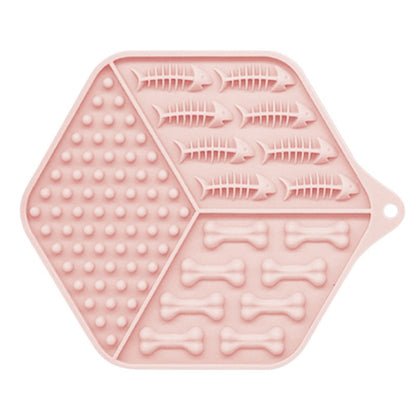 Dog Lick Mat – Silicone Slow Feeder Feeding Pad
