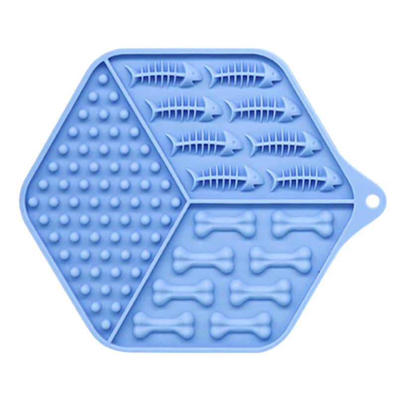 Dog Lick Mat – Silicone Slow Feeder Feeding Pad
