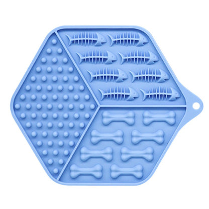 Dog Lick Mat – Silicone Slow Feeder Feeding Pad