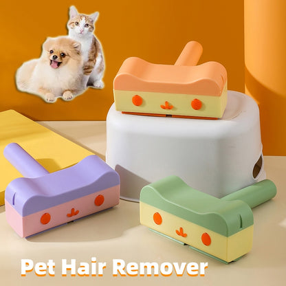 2-Way Pet Hair Remover Brush – Dog & Cat Fur Lint Cleaner for Sofa & Furniture