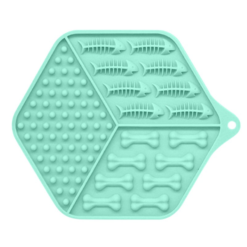 Dog Lick Mat – Silicone Slow Feeder Feeding Pad